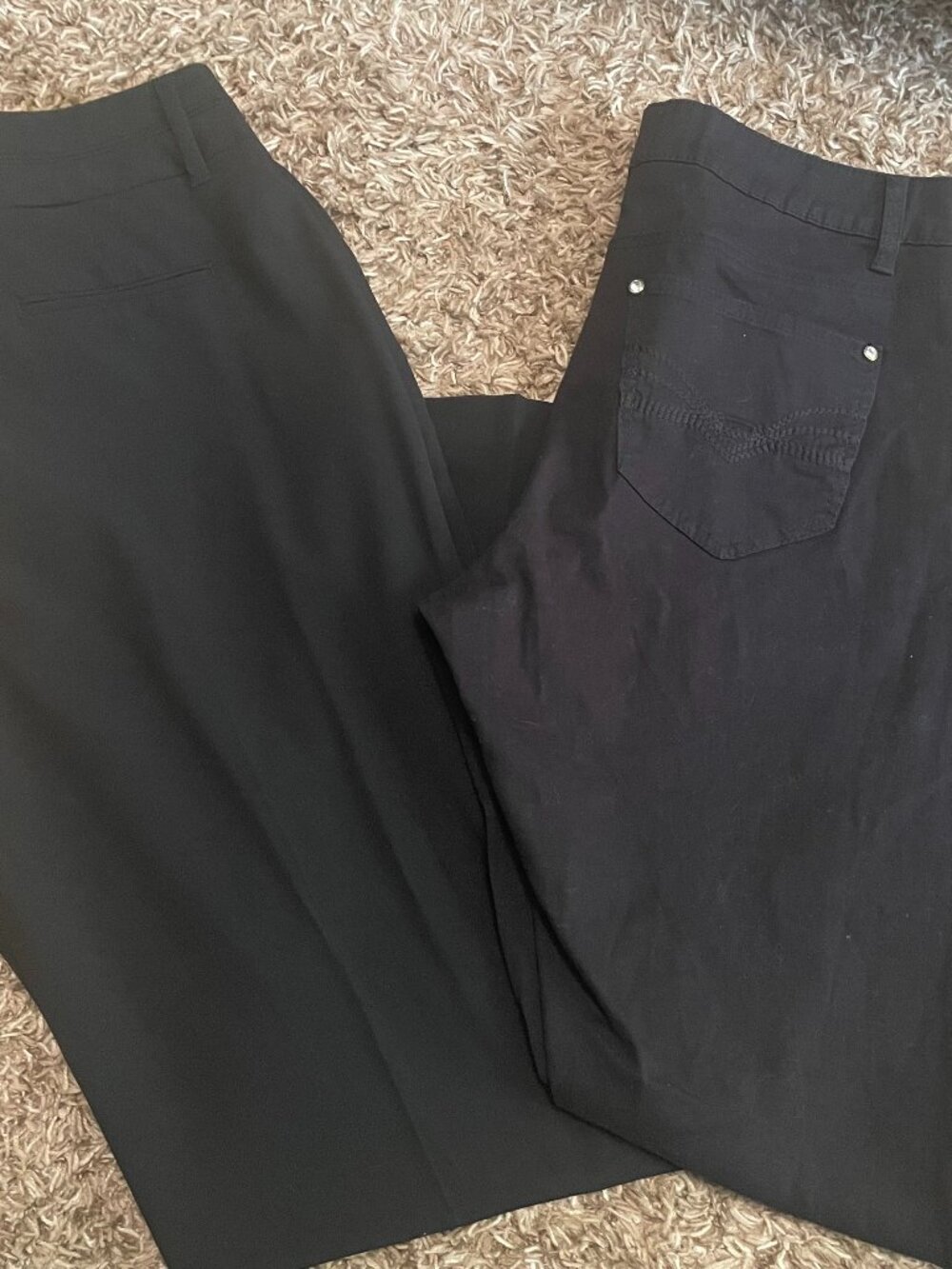 2 pair New Directions womens pants